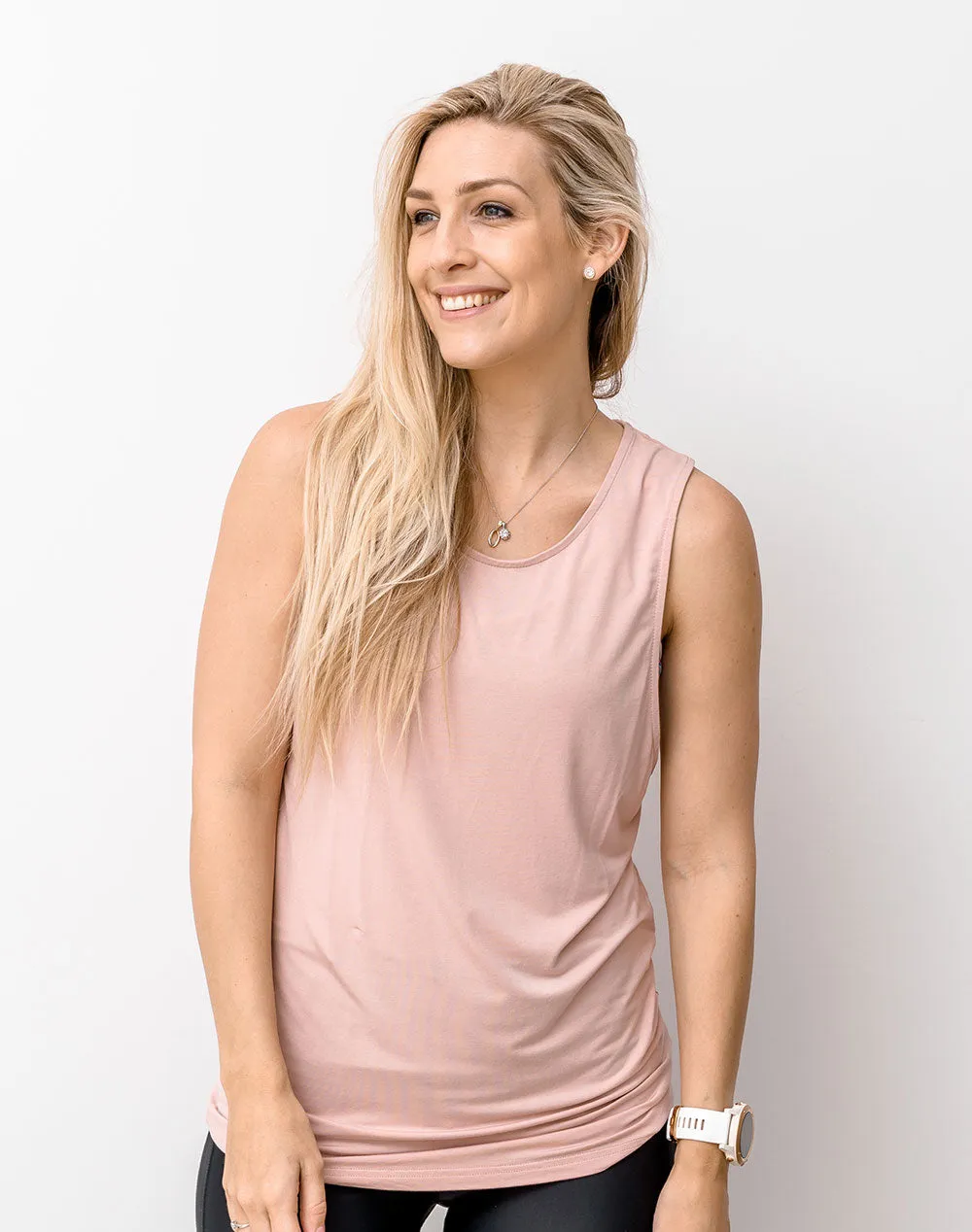 Relove ** Breastfeeding Top - Casual Tank Blush