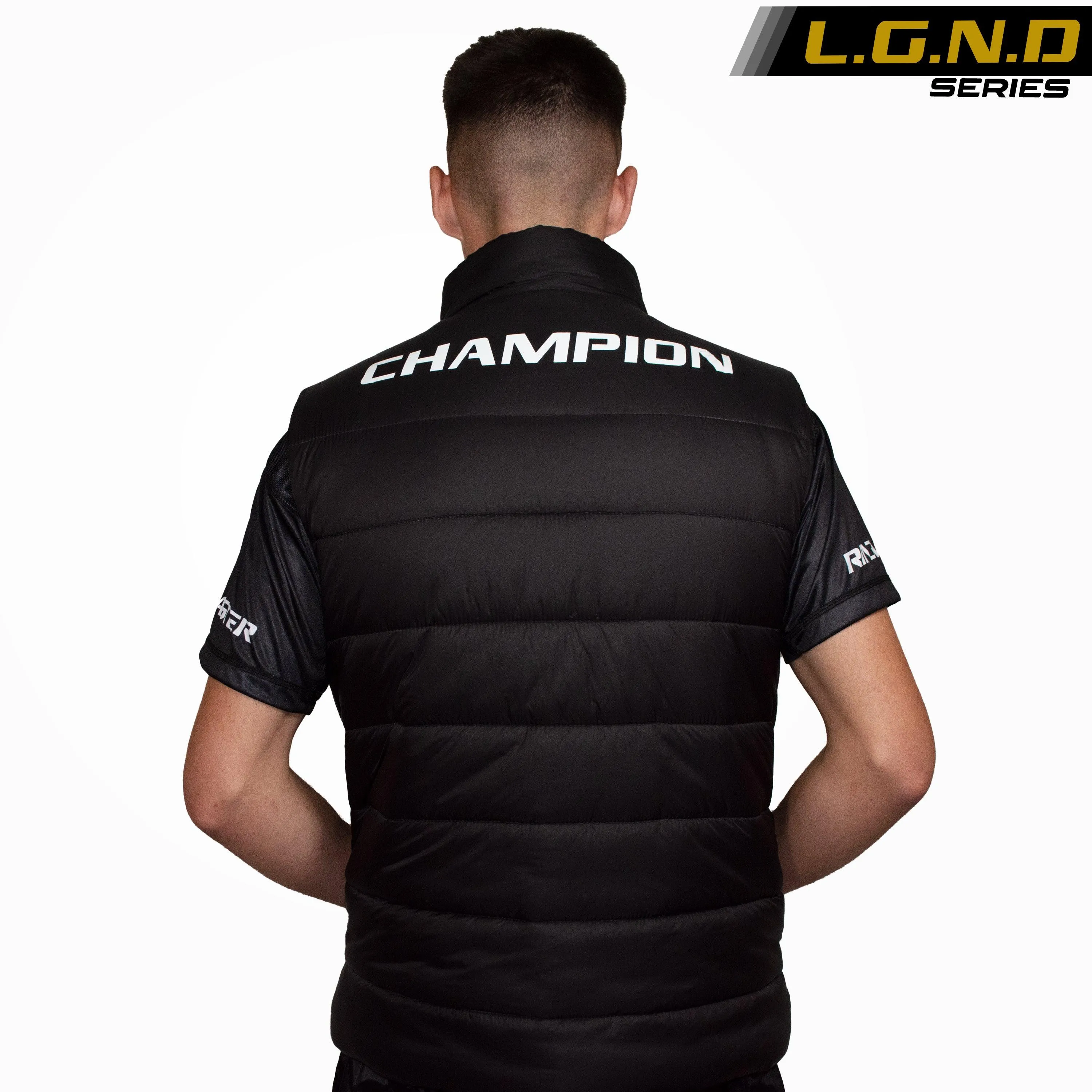 RingMaster Sports Gilet Jacket L.G.N.D Series Black