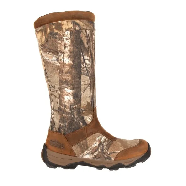 Rocky | Men's Retraction Waterproof Side Zip Snake Boot | Realtree