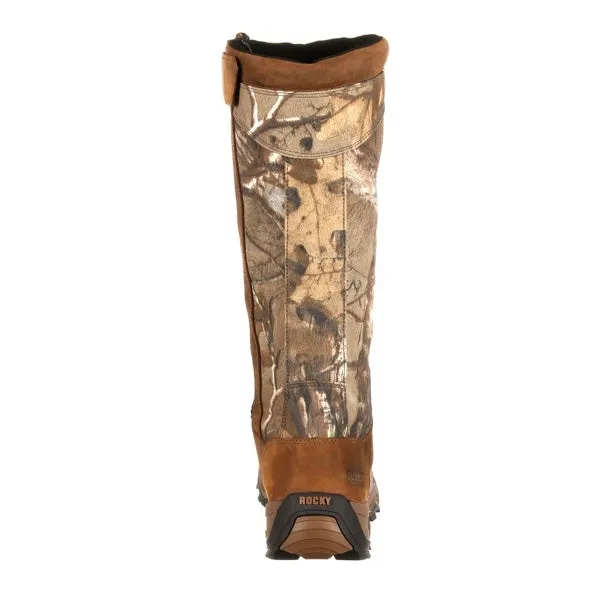 Rocky | Men's Retraction Waterproof Side Zip Snake Boot | Realtree