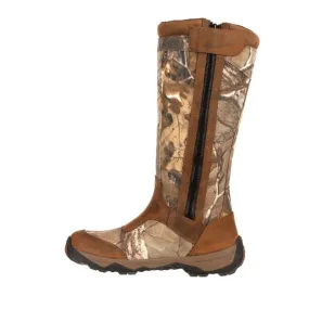 Rocky | Men's Retraction Waterproof Side Zip Snake Boot | Realtree