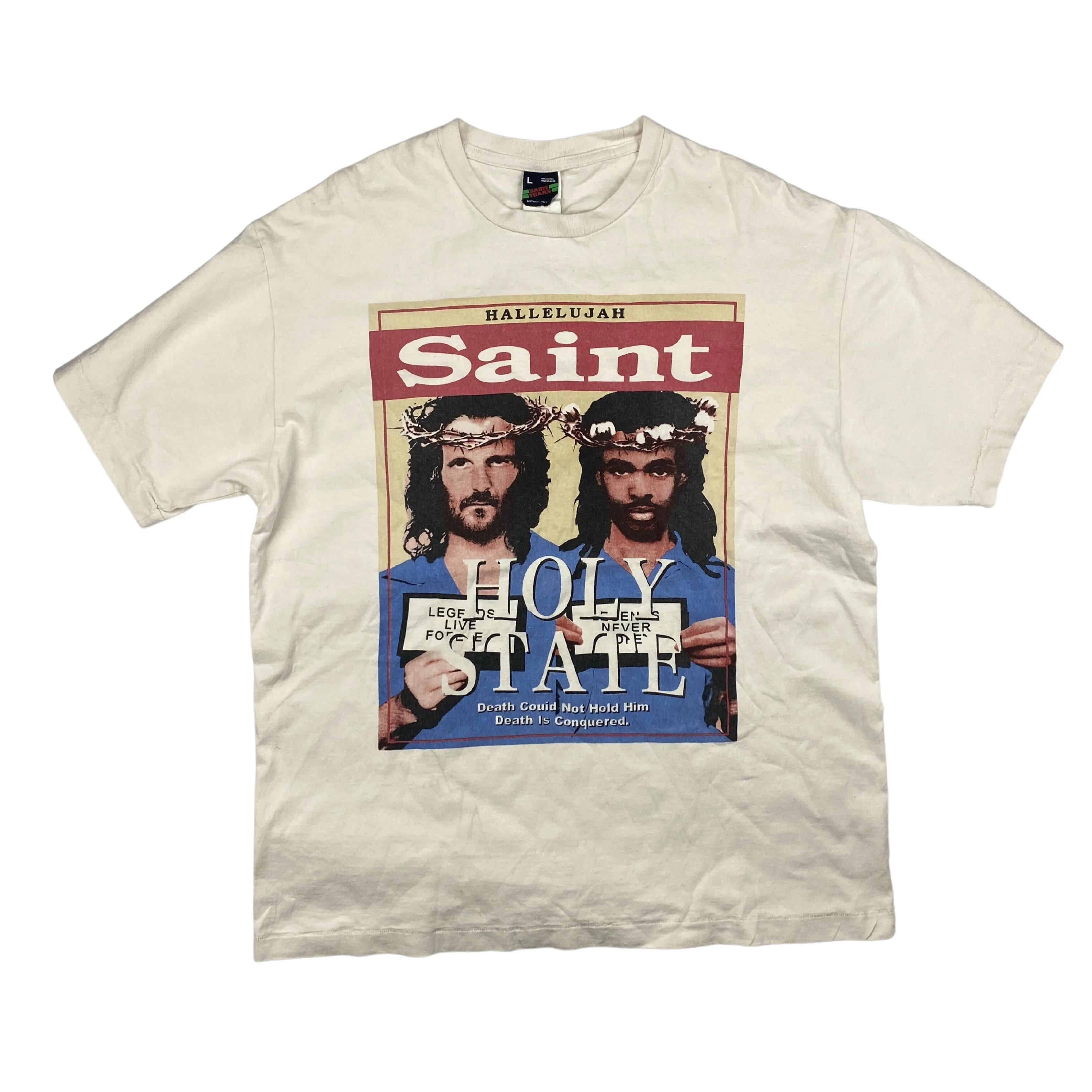 SAINT MXXXXXX HOLY STATE TEE  (L)