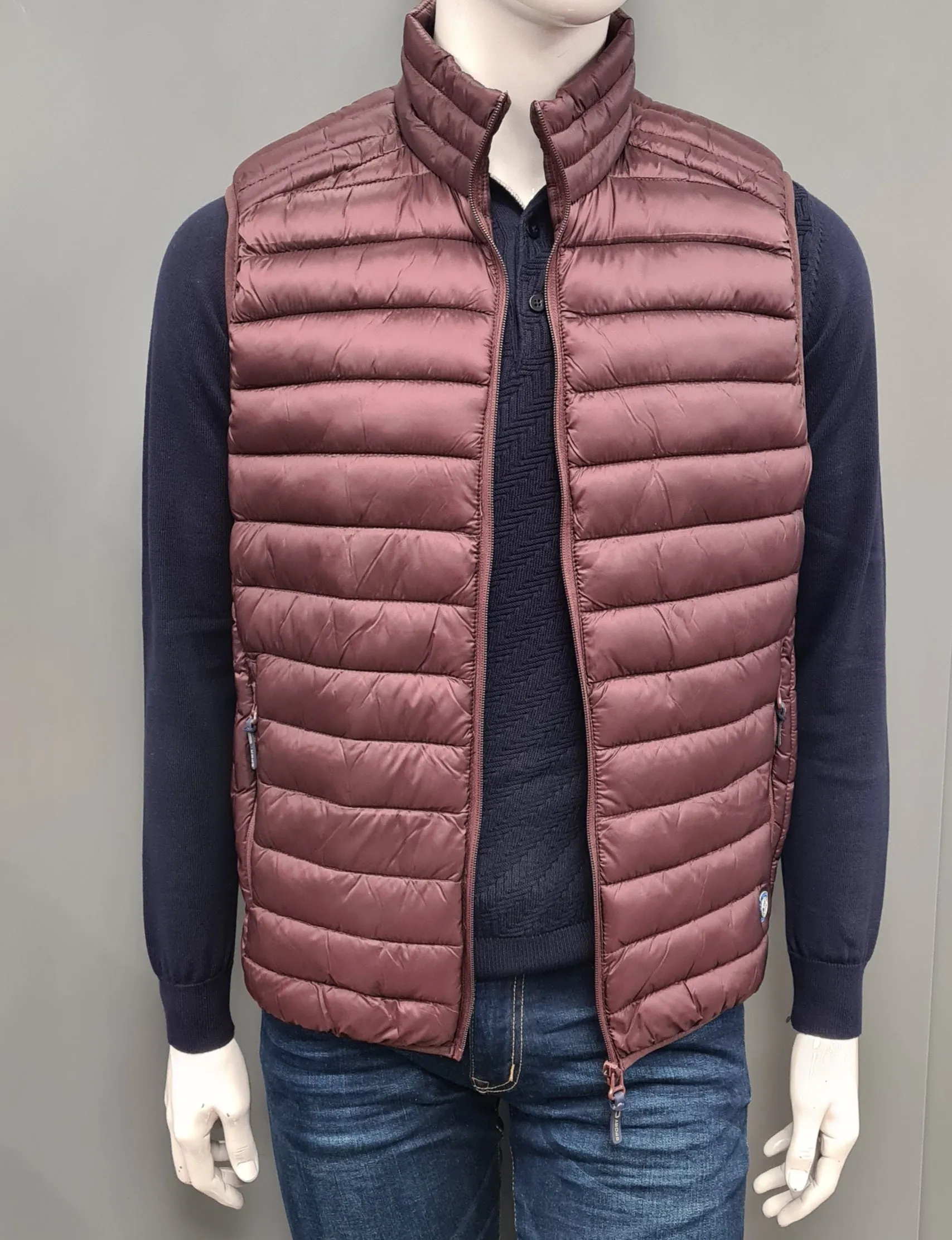 Sea Barrier Elia Quilted Gilet/Bodywarmer - Burgundy