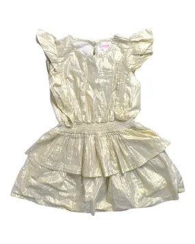 Seed Sleeveless Metallic Dress 3T