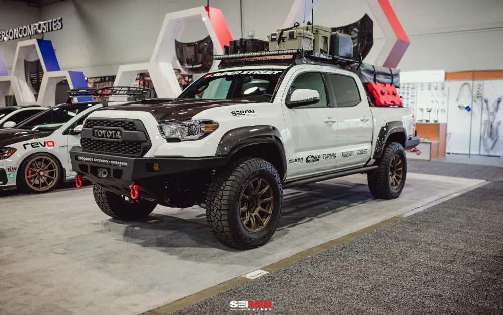Seibon Carbon Fiber Fender Flares For Tacoma (2016-2023)