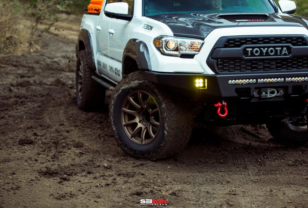 Seibon Carbon Fiber Fender Flares For Tacoma (2016-2023)