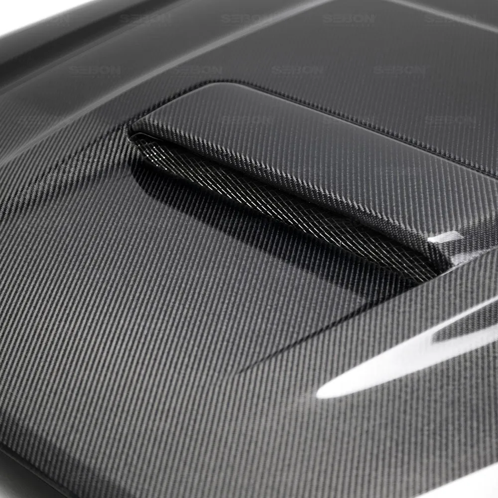 Seibon Carbon TR-Style Carbon Fiber Hood For Tacoma (2016-2023)