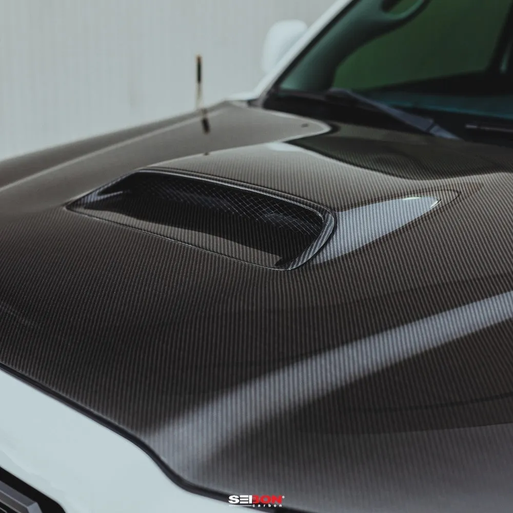 Seibon TR-Style Carbon Fiber Hood For Tacoma (2005-2011)