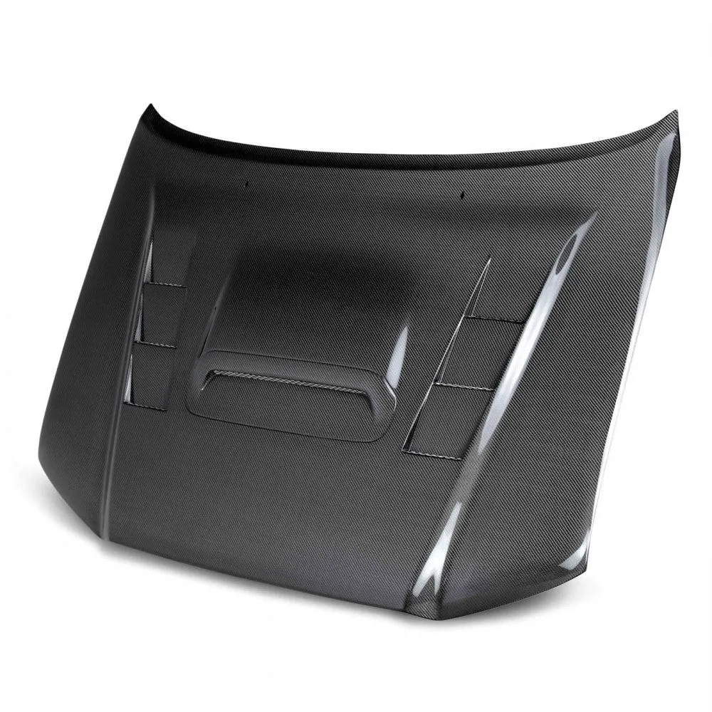 Seibon TS-Style Carbon Fiber Hood For Tacoma (2012-2015)