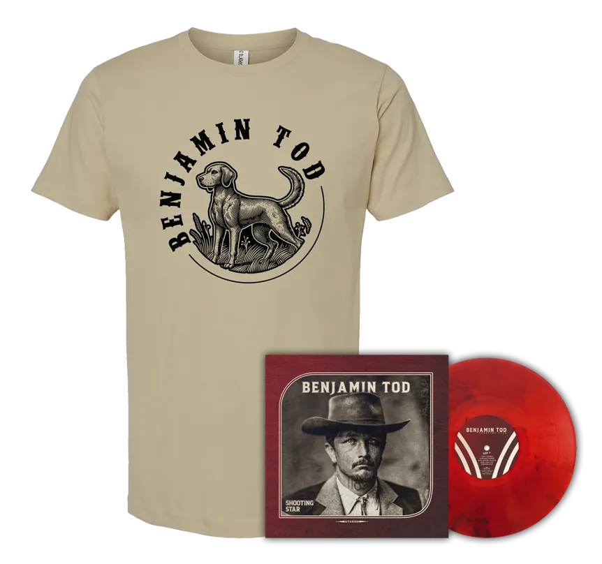 Shooting Star T-Shirt Fan Pack (Red Smoke   Hunting Dog) PRE-ORDER