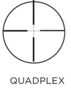 Sig Sauer Whiskey 3 Rifle Scope 3-9x40mm 1 Inch Quadplex Reticle