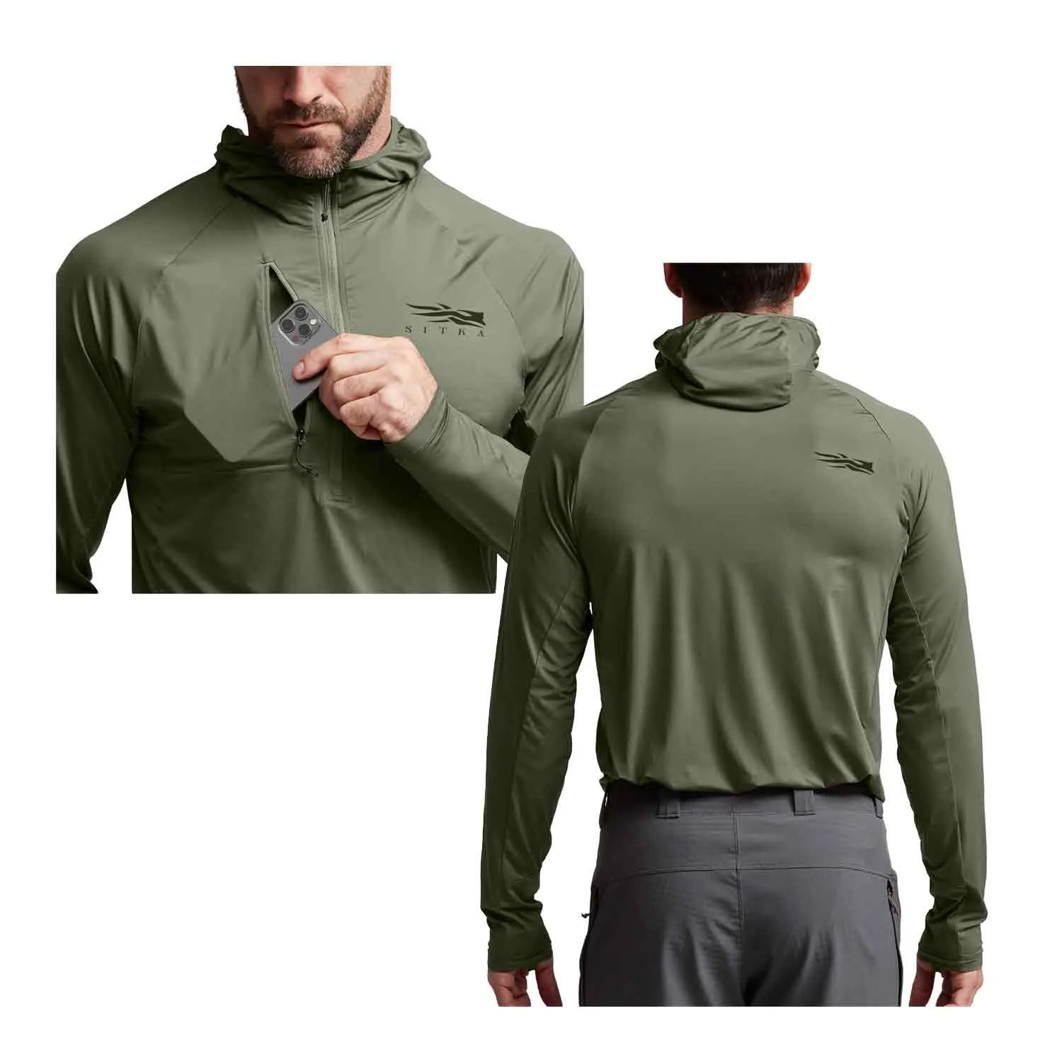 Sitka Equinox Guard Hoody (Olive Green)