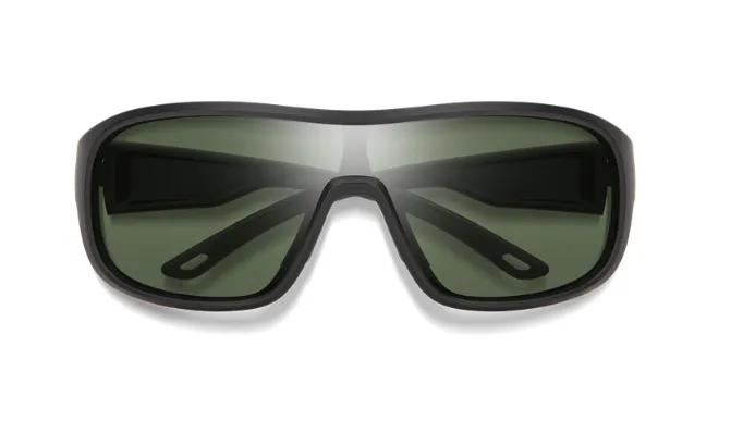Smith Optics Spinner - Matte Black ChromaPop Polarized Gray Green