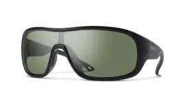 Smith Optics Spinner - Matte Black ChromaPop Polarized Gray Green