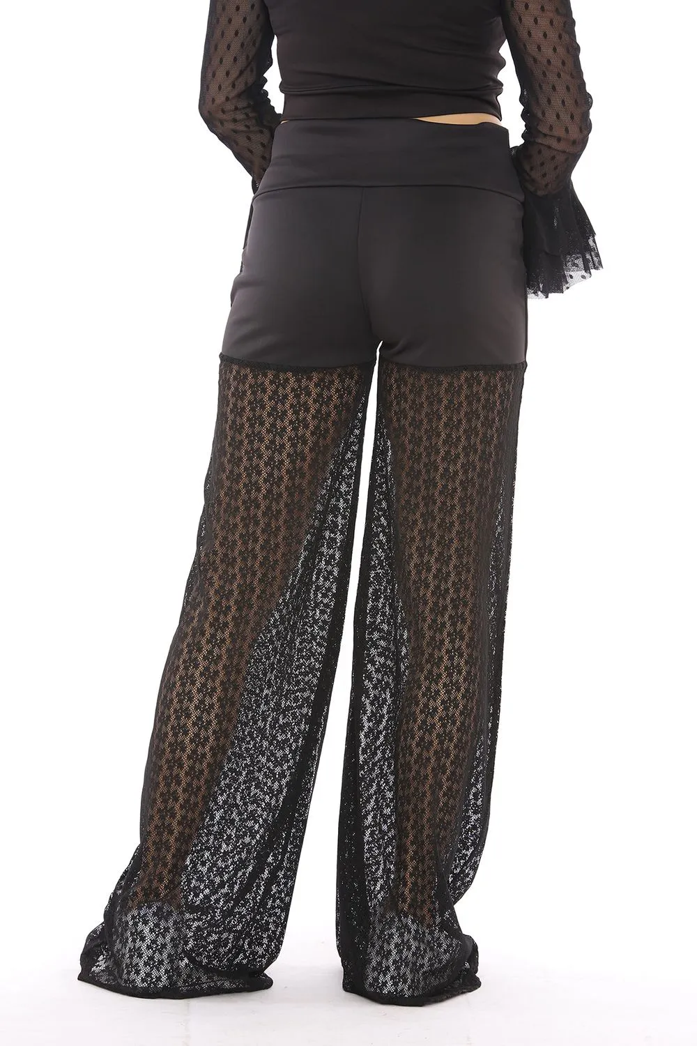 SNS Sense Black Lace Complete Pants - Dendermonde