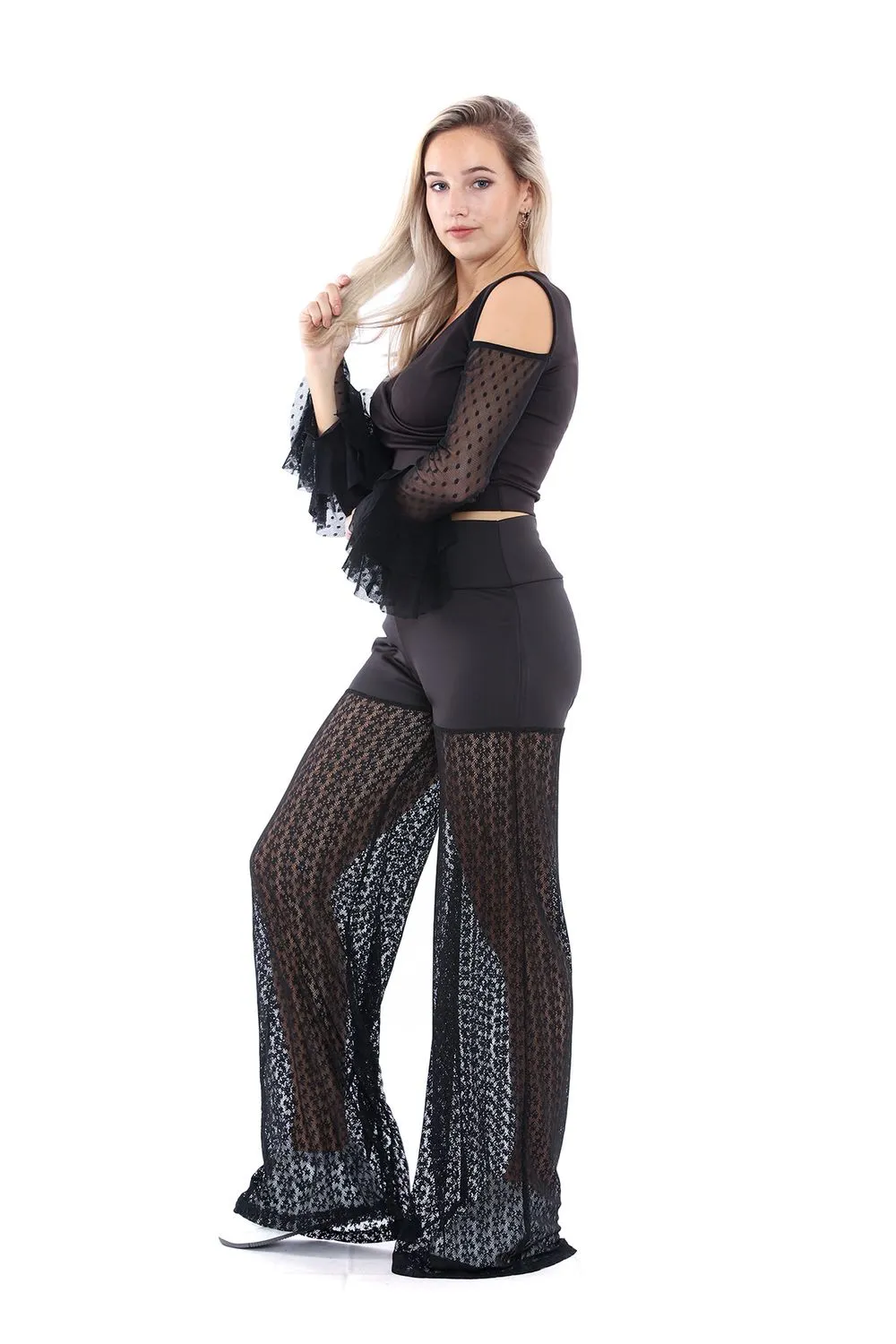 SNS Sense Black Lace Complete Pants - Dendermonde