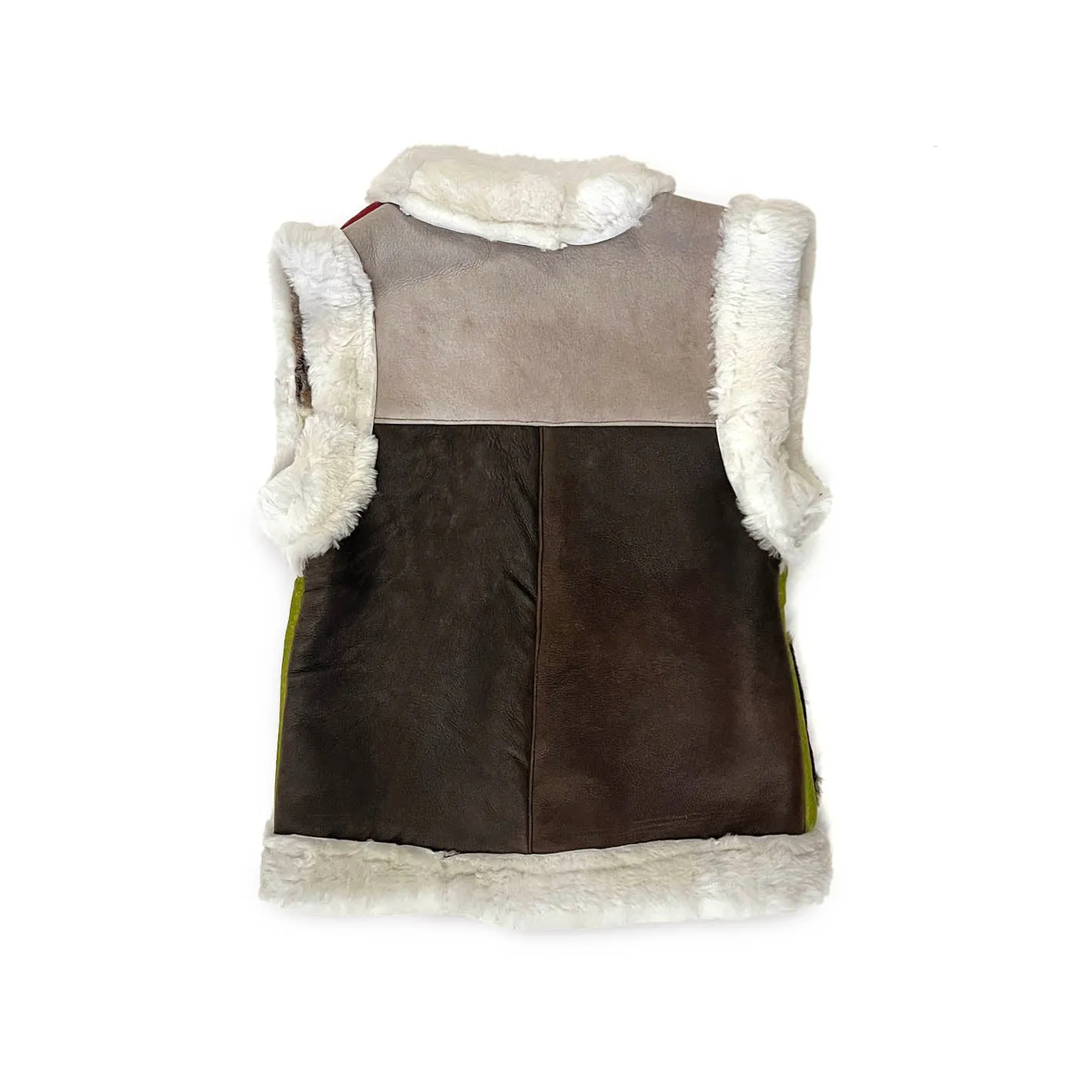 STEPPE kids' gilet M / Berry   Green