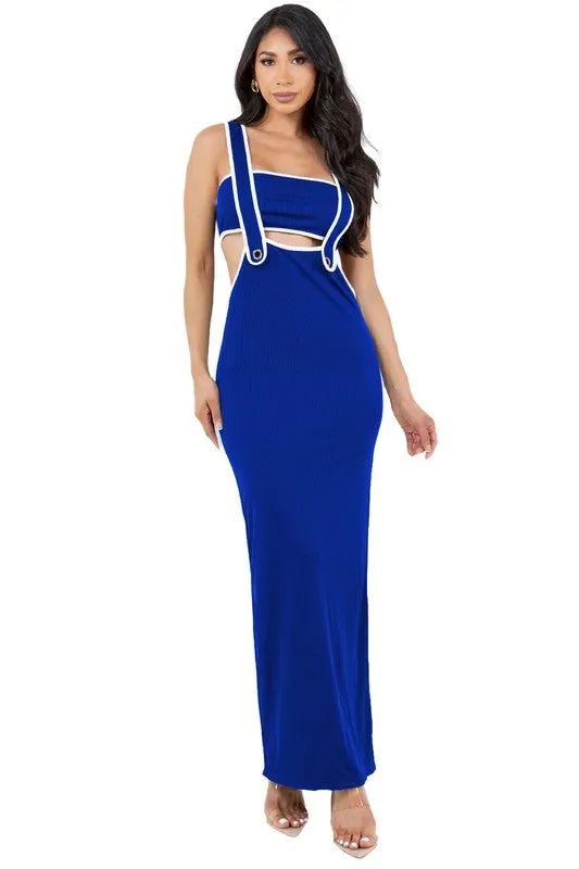 STRAPPED SUMMER DRESS SET