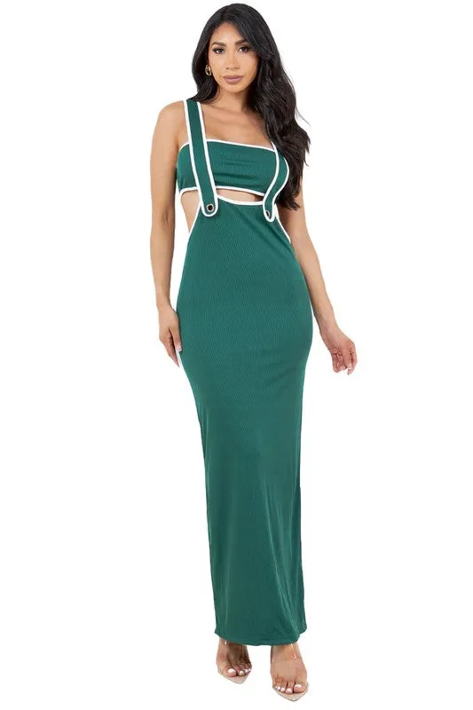 STRAPPED SUMMER DRESS SET