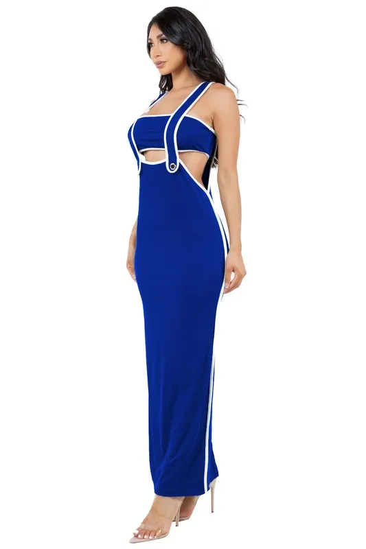 STRAPPED SUMMER DRESS SET