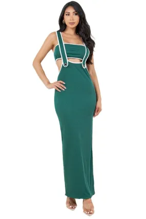 STRAPPED SUMMER DRESS SET