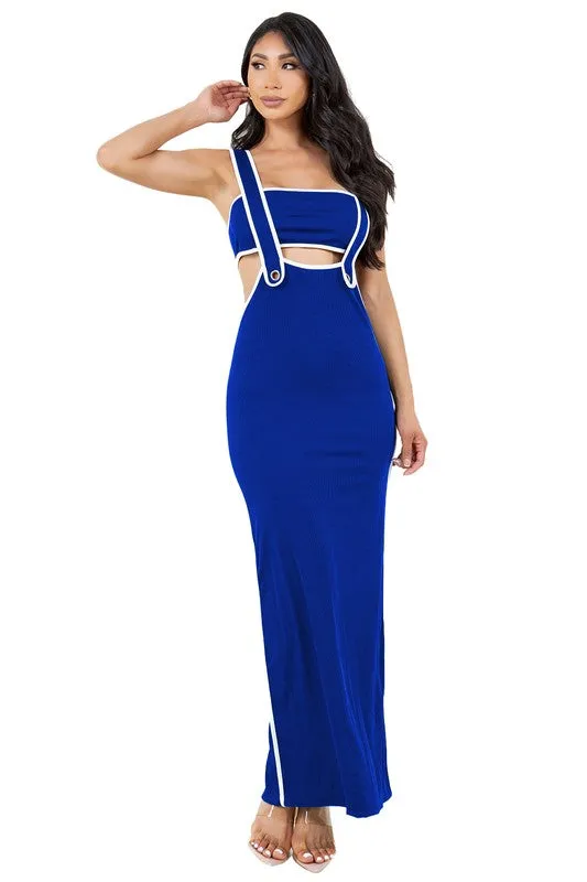 STRAPPED SUMMER DRESS SET