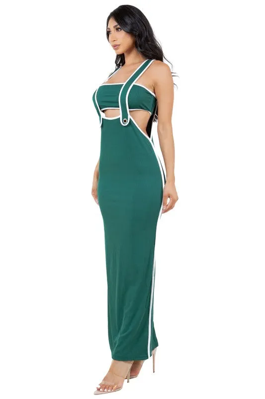 STRAPPED SUMMER DRESS SET
