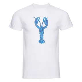 T-Shirt Big Blue Lobster White