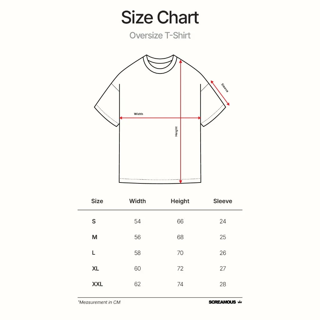 T-Shirt OVERSIZE MIDAS WHITE