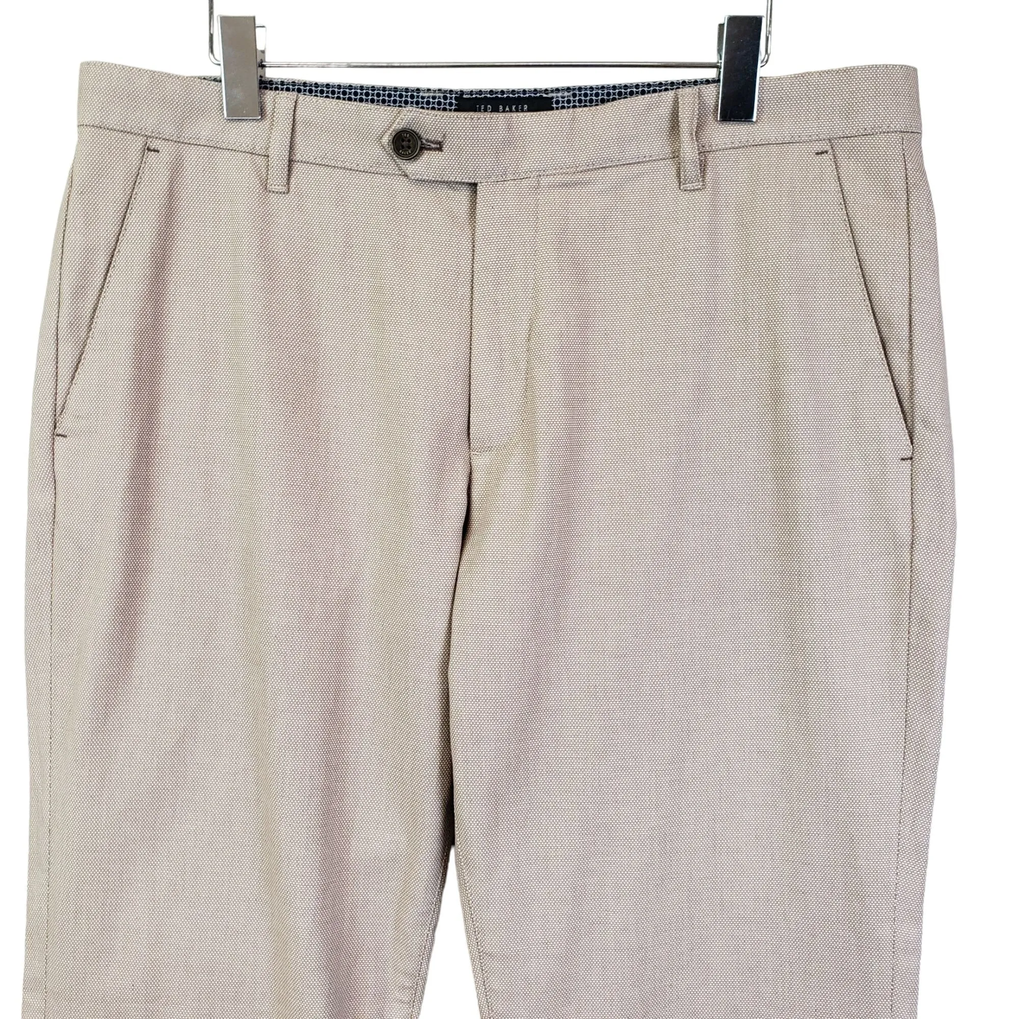 Ted Baker London Penguin Pants in Sand Size 36R