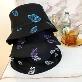 The iconic butterfly print bucket hat