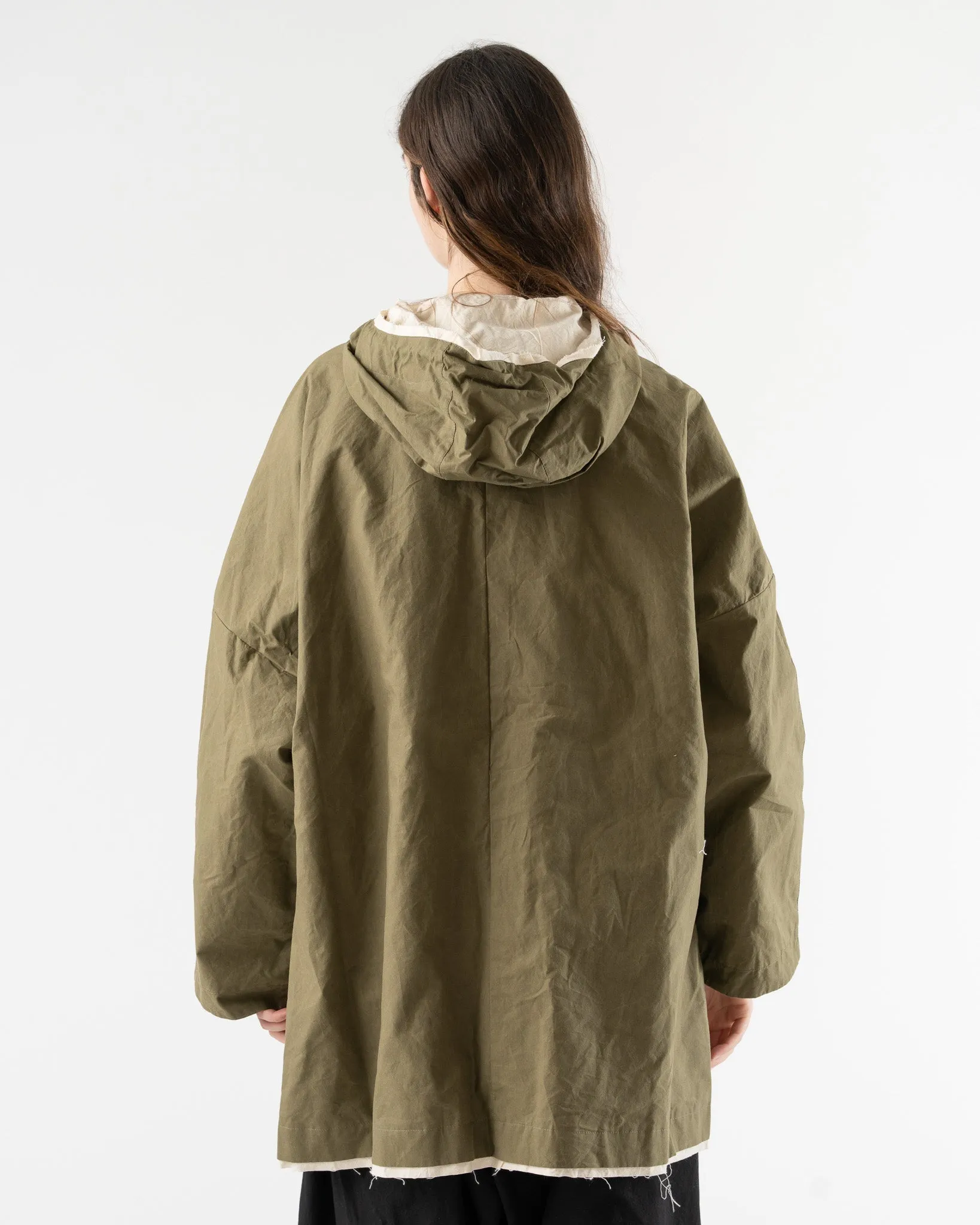 Toogood Trawlerman Coat in Khaki