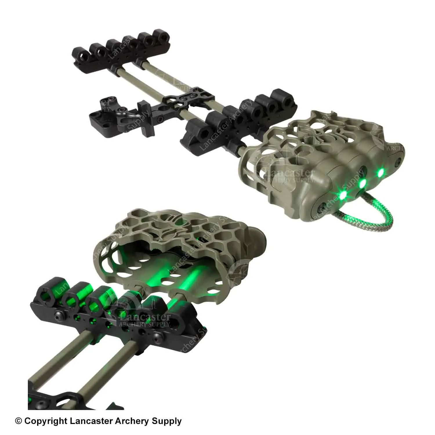 Trophy Ridge Hex Light Quiver (Olive Green)