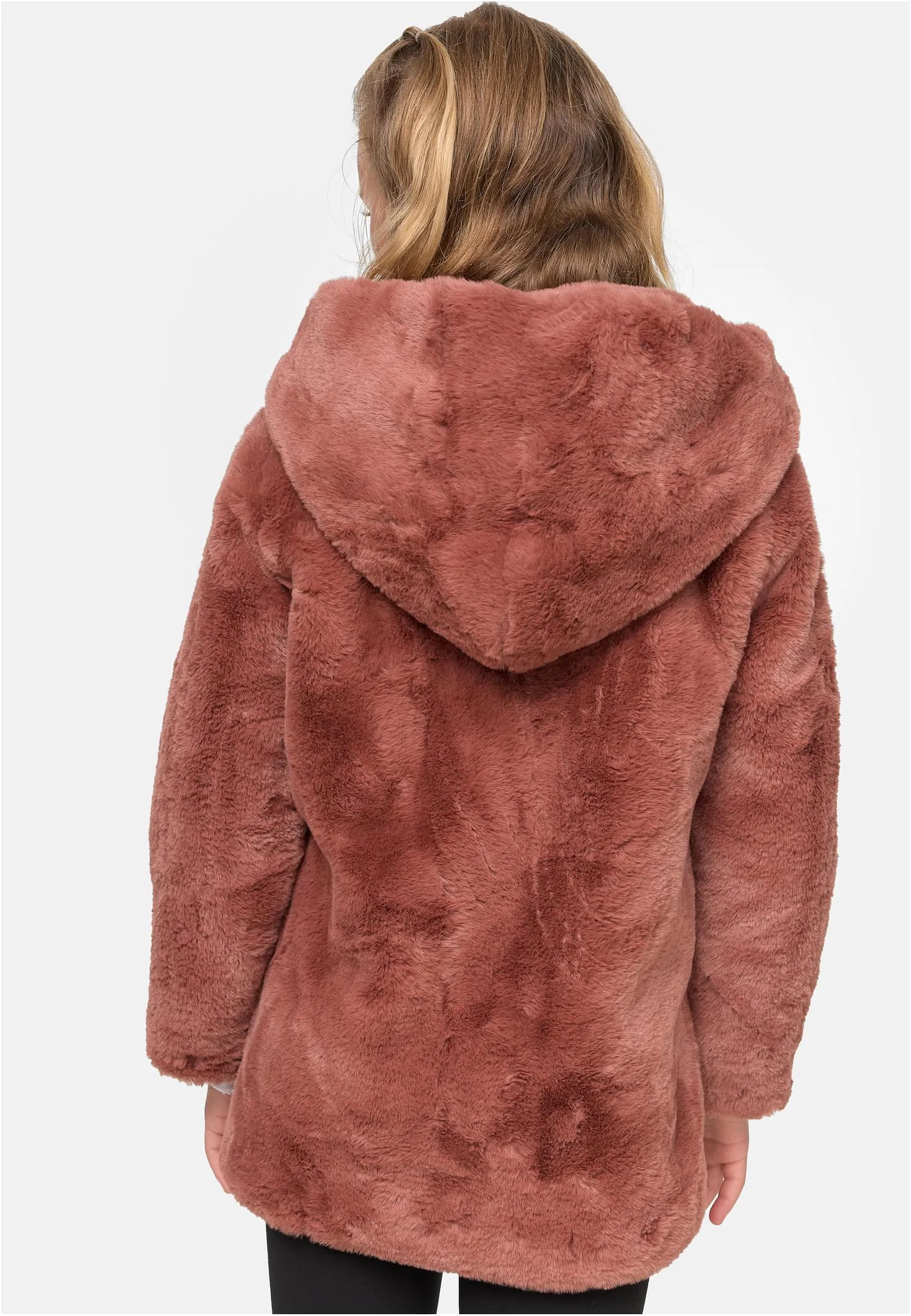 UC Girls Hooded Teddy Coat
