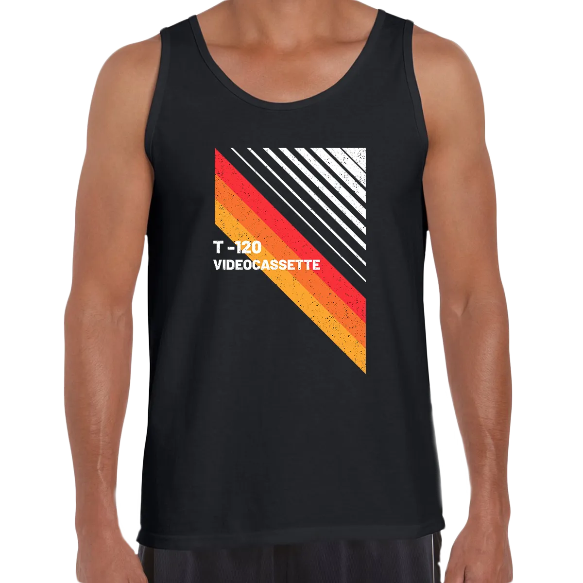 VHS Cassette Retro 80s Tank Top Video Tape Akai, Sony, Scotch, Fuji Grunding