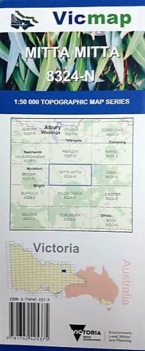Vicmap - Mitta Mitta - 8324-N