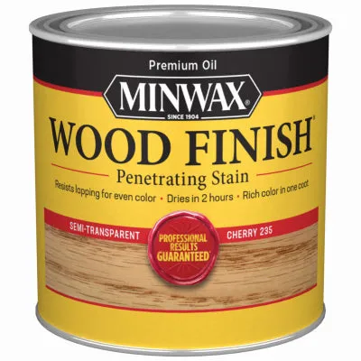 Wood Finish Semi-Transparent HALF PINT - CHERRY
